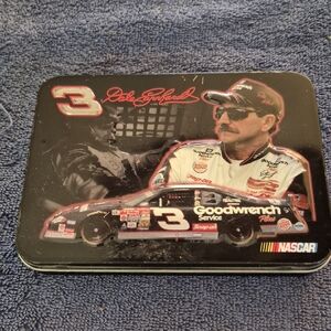 Nascar Black and Red Collectible Tin